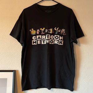 Cartoon Network Vintage Style Oversized T-Shirt in Black
